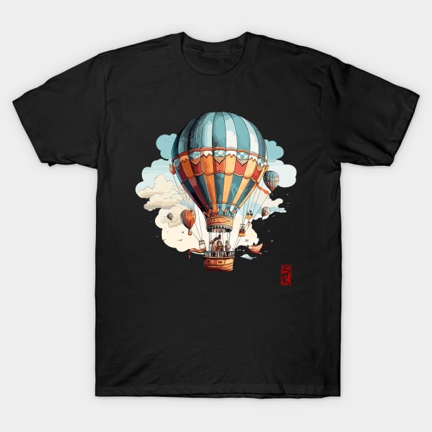 air balloon T-Shirt by siriusreno